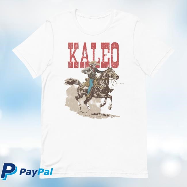 Official Kaleo Merch Shop | Horse Racing Skeleton Essential T Shirt | Kaleo Clothing Apparel Officialkaleo