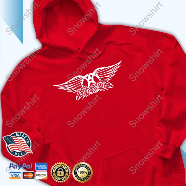 Aerosmith Merch 50Th Logo Tee Shirt Aerosmith 50Th Logo Tee Shirt