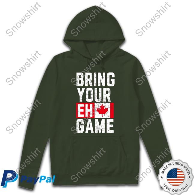 Andrea Dejong Bring Your Eh Game Canada Flag Tee Shirt