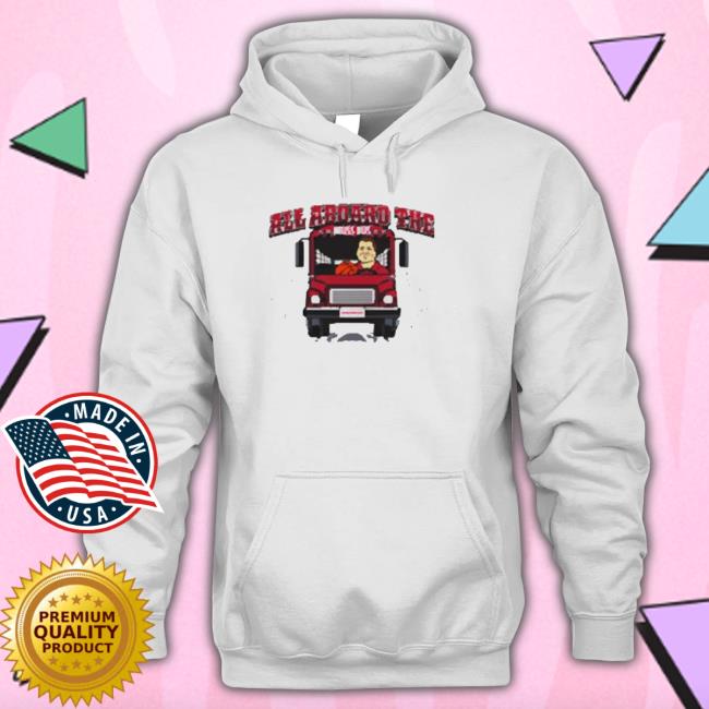 Top Arkansas All Aboard The Muss Bus Long Sleeve Shirt Top Arkansas All Aboard The Muss Bus Tee