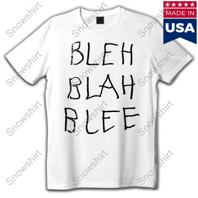 BLEH BLAH BLEE Tee Brittany Shop Sabrina Carpenter Merch Official BLEH BLAH BLEE Tee