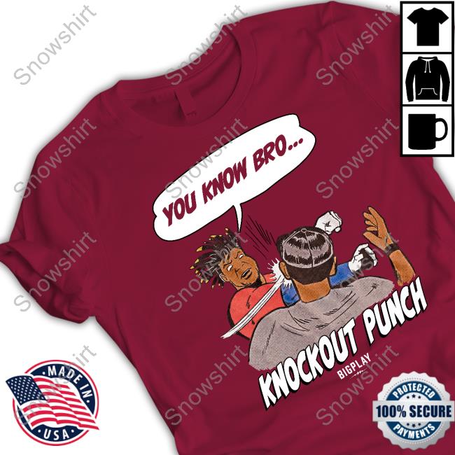 Official You Know Bro Ko Knockout Punch Shirts Bigplay Merch You Know Bro Ko Knockout Punch T-Shirt