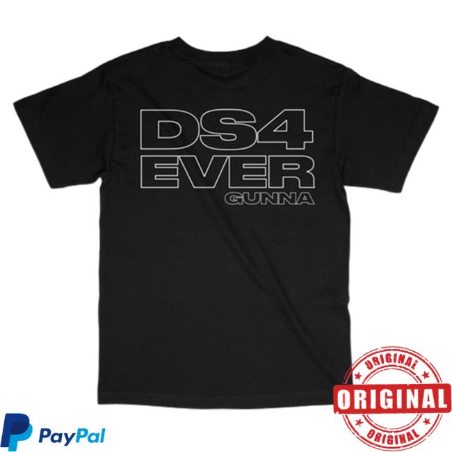 Official Young Thug Merch Ds4ever Blueprint Hot Shirt Black Official Young Thug Ds4ever Blueprint Shirt 2023