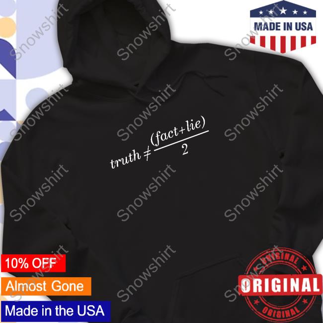 Truth Is Not Fact Plus Lie Devide 2 Retro Shirt