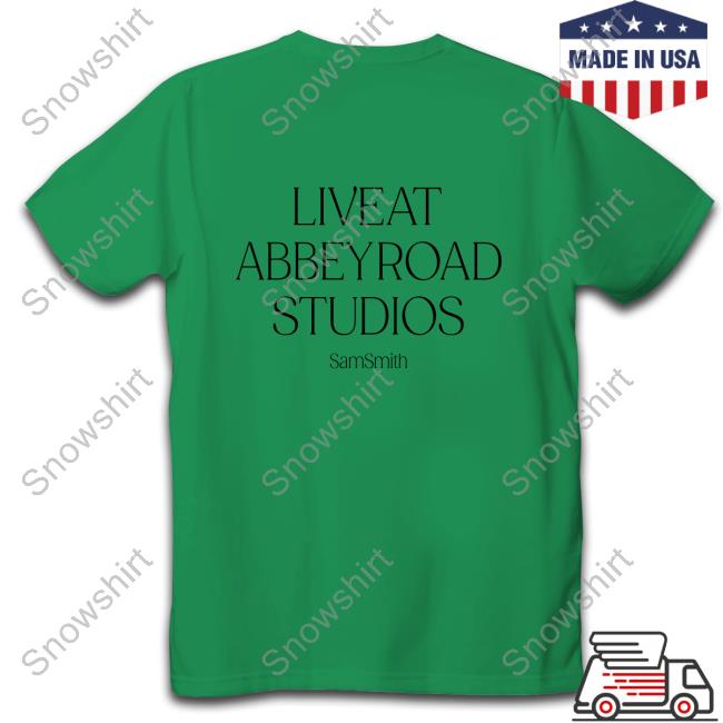 Sam Smith Shop Store Merch Abbey Road White Long Sleeve Tee Official Sam Smith Abbey Road White Long Sleeve Tee
