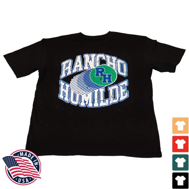 Official Rancho Humilde Merch Store Rancho Humilde College Popover Shirt