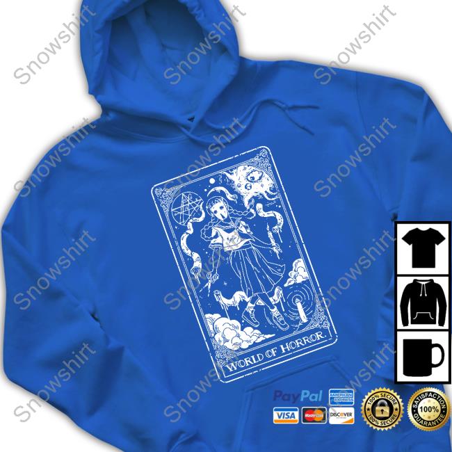 World Of Horror Ominous Tarot TShirts Chieri At Home Fangamer Merch Chieri At Home World Of Horror Ominous Tarot Shirt