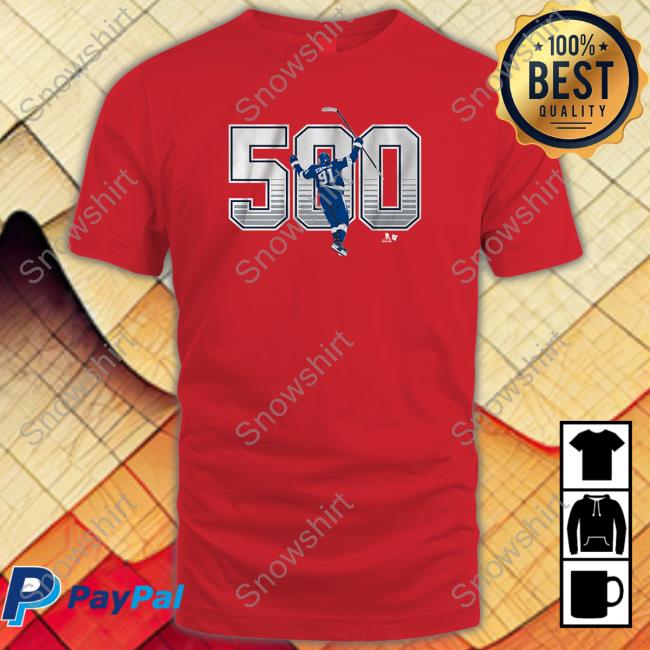 Breakingt Steven Stamkos 500 Goals Hooded Sweatshirt Tampa Bay Lightning