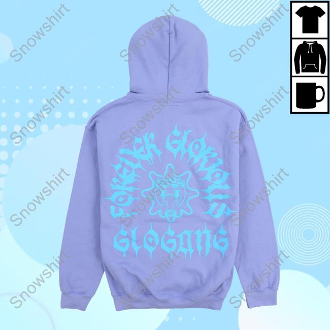 Glo Gang Worldwide Forever Glorious Periwinkle Crewneck Sweatshirt Glo Gang Merch Forever Glorious Periwinkle Crew Neck Sweatshirt