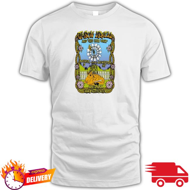 Official Jason Isbell And The 400 Unit August 5 2023 Artpark Mainstage Theater Lewiston Ny Poster Shirt Shirt 2023 Jason Isbell And The 400 Unit August 5 2023 Artpark Mainstage Theater Lewiston Ny Poster Shirt Tee Shirt