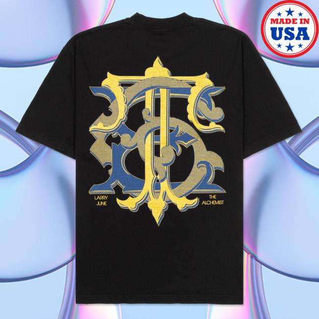 Official Larry June Merch Clothing Store Larry June X The Alchemist Tge The Great Escape Spa Shirts Black LarryJune
