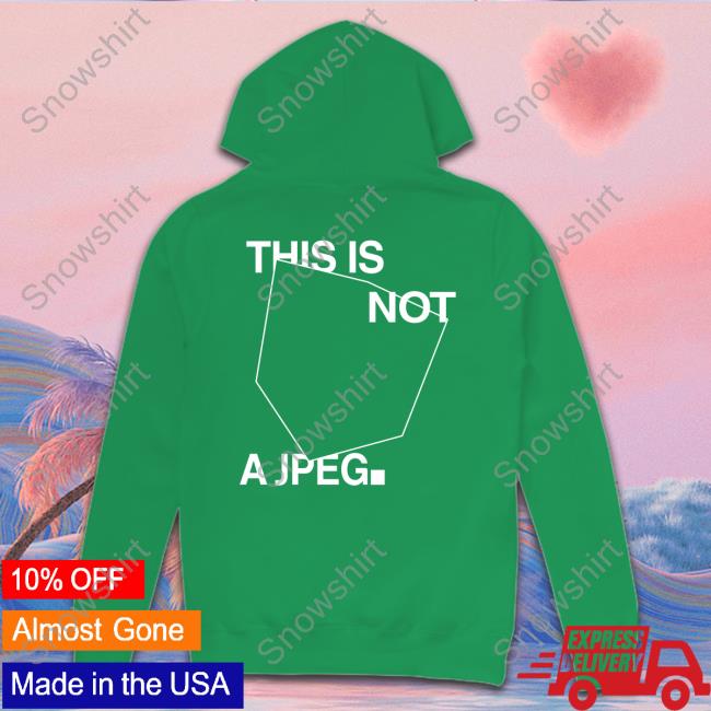 Official SWOOSH Merch TINAJ T-Shirt This Is Not A Jpeg New Shirt Official This Is Not A Jpeg Shirt New