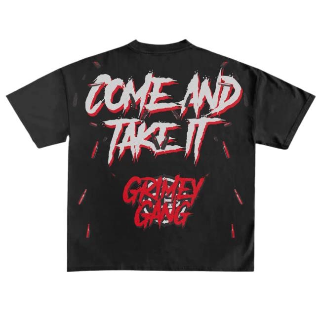 Grimey Clothing Merch Guns Blazin New Tee - Grimey Store