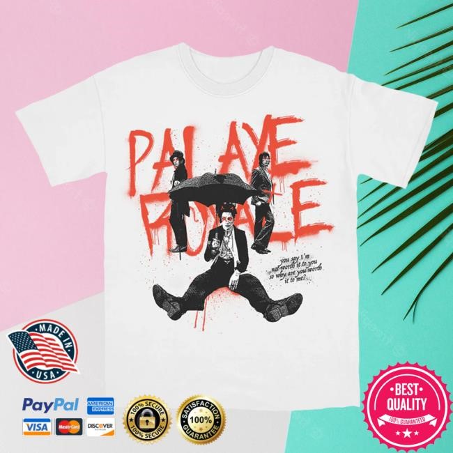 Palaye Royale White "Umbrella" T-Shirts