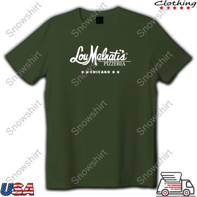 Lou Malnati's Chicago Shirt 2022 Dan Le Batard Show with Stugotz