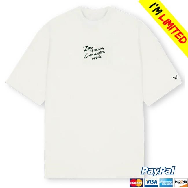 Official Rauw Alejandro Merch Store Zero Shirt - White Rauw Alejandro