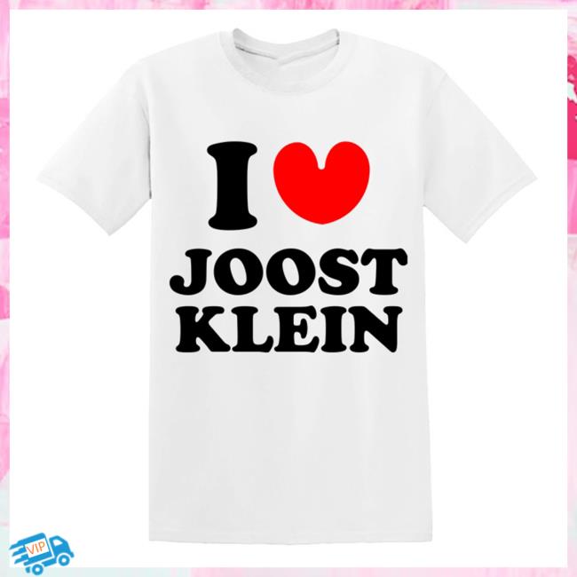 Joost Klein Merch I Love Joost Klein Hooded Sweatshirt