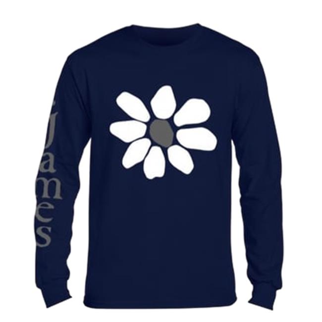 James Official Store Merch Album Flower Vintage Long Sleeve Shirt