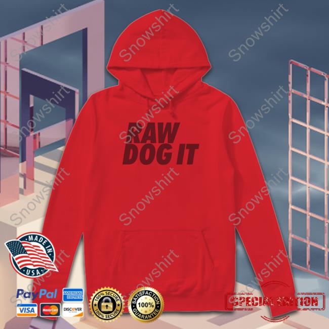 Raw Dog It Grey Long Sleeve Shirt Jidion Merch Raw Dog It Grey Shirts