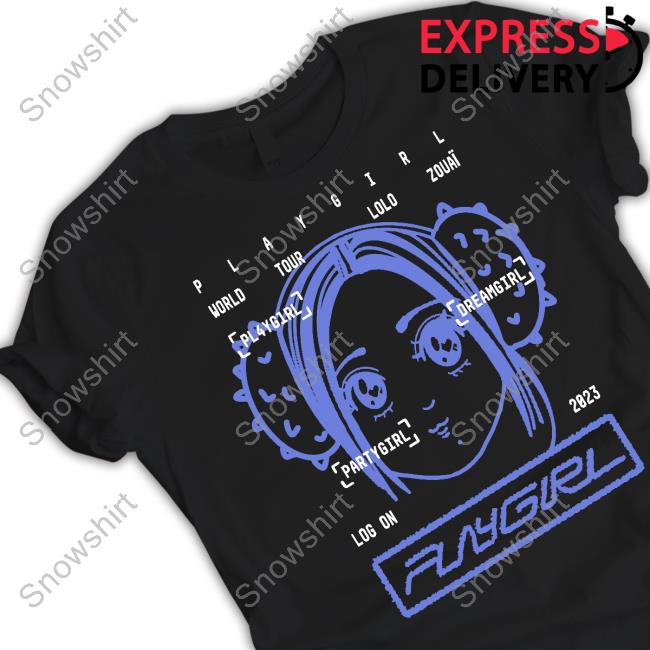 Playgirl World Tour Lolo Zouaï 2023 Shirt
