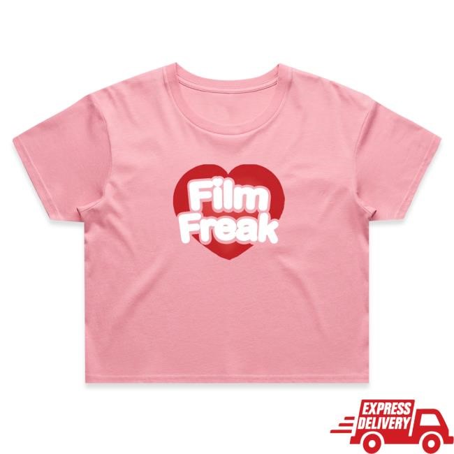 Official Super Yaki Film Freak - Crop T Shirt Bubblegum Pink SuperYaki
