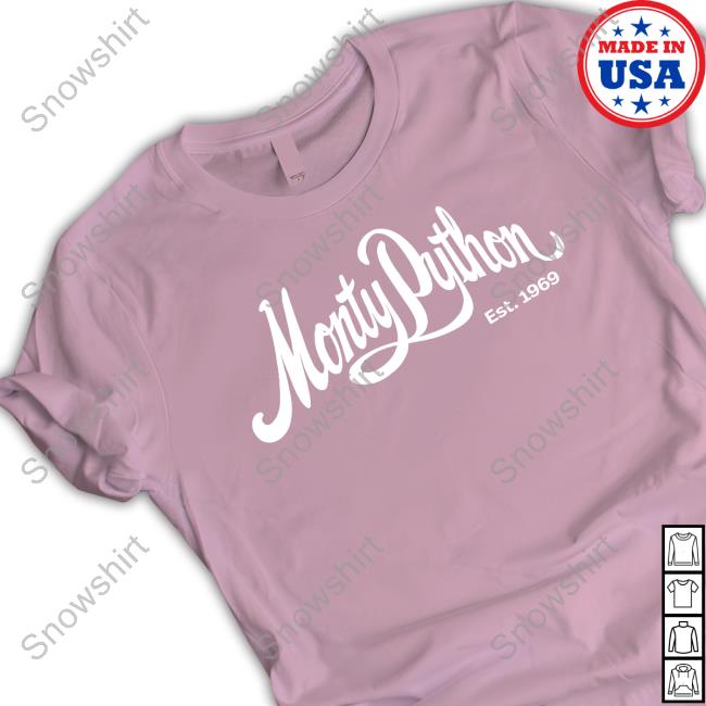 Monty Python 1969 Black Shirt Monty Python Store Monty Python 1969 Black Cap