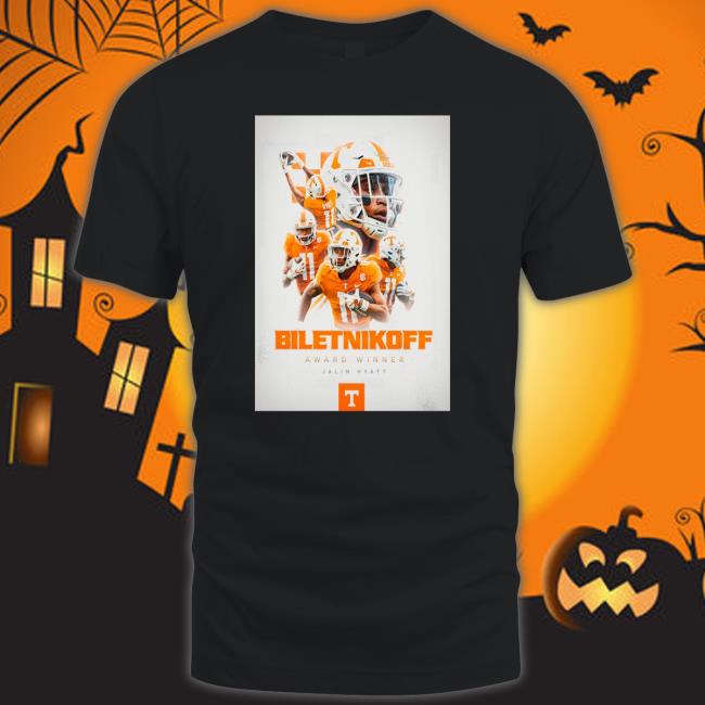 tennessee Volunteers 2022 Biletnikoff Award Winner Jalin Hyatt Poster Original Shirt