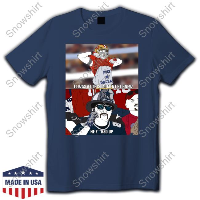 Official Rita Oak Ko-Fi Merch Day 32 Kittle With Dallas It Was At This Moment He Knew He Fucked Up Shirt