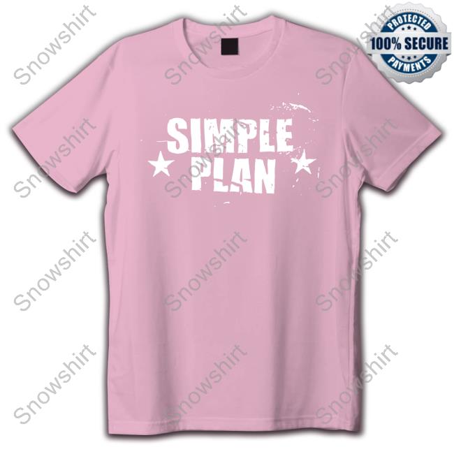 Simple Plan Star Sweatshirt Crewneck Simple Plan Star Sweatshirt