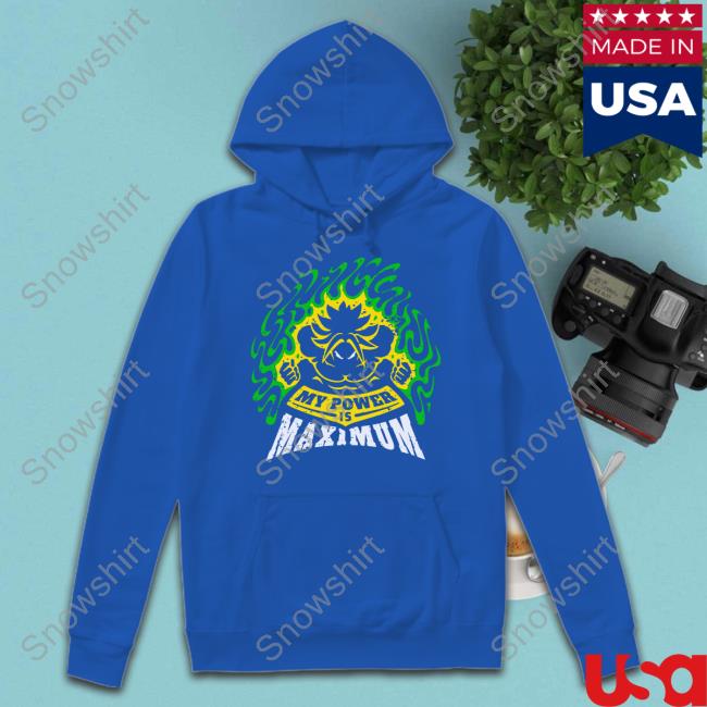 Shop Shark Robot My Power Is Maximum Hoodie