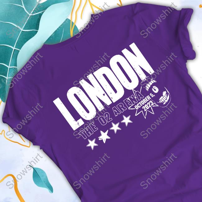 5Sos Merch London Event Tee Official The 5 Seconds Of Summer Show World Tour 2023 London Event Tee