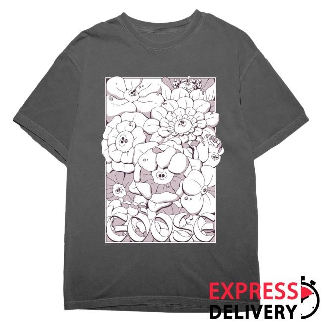 Official Goose The Band Merch Empress Flowers Shirt Goosetheband