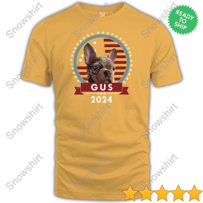 Gus 2024 Tee Shirt Vandals Srore Gus 2024 American Flag Shirt GregGutfeld