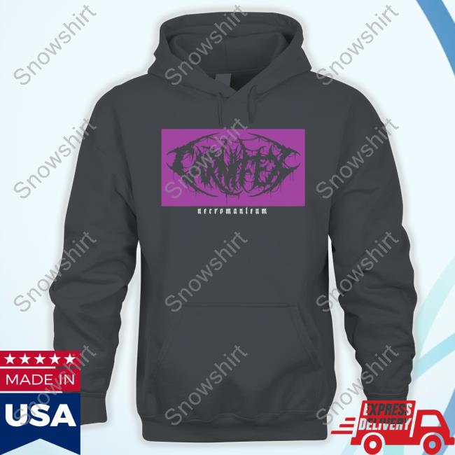 Indiemerch Store Carnifex Purple Logo Long Sleeve T-Shirt Official Carnifex Purple Logo T-Shirt