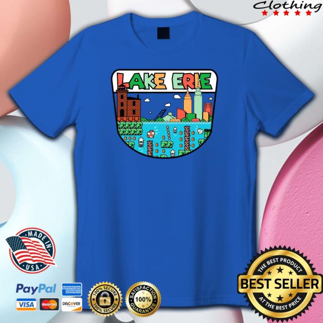 Official Super Lake Erie Royal Sweatshirt Official Super Lake Erie Royal T Shirt