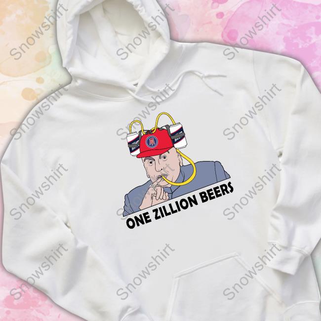 Official One Zillion Beers Shirt Barstool Sports Store One Zillion Beers Tee Shirt