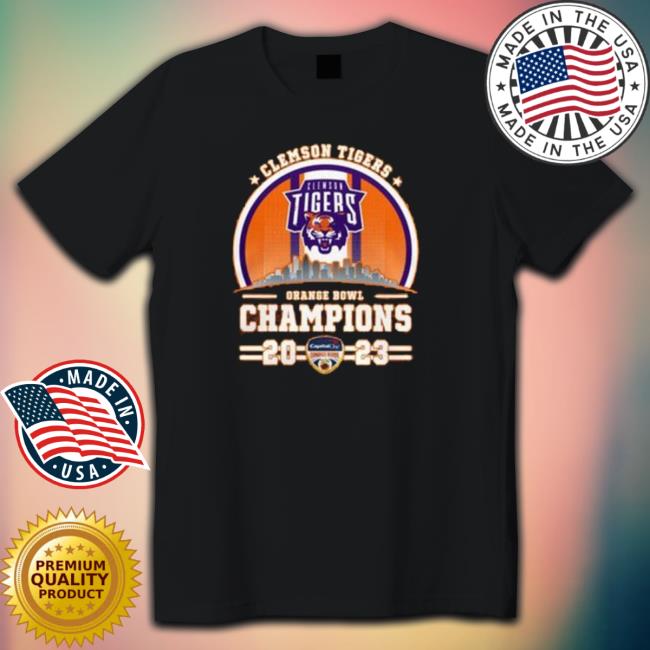 Clemson Tigers Orange Bowl Champions 2023 Sweaters