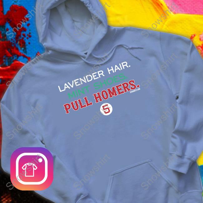 Lavender Hair Mint Shoes Pull Homers Shirt Bonfire Shop Lavender Hair Mint Shoes Pull Homers Sox Addict Shirt