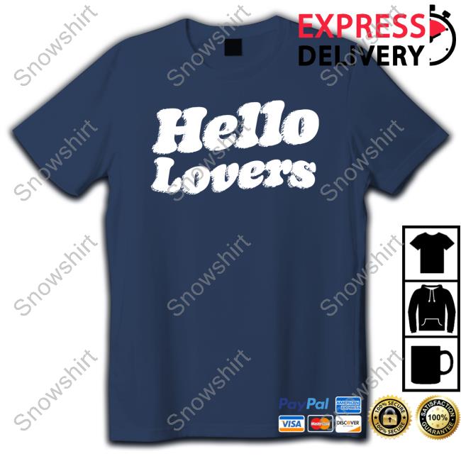 Niall Horan Merch Hello Lovers Logo Tee