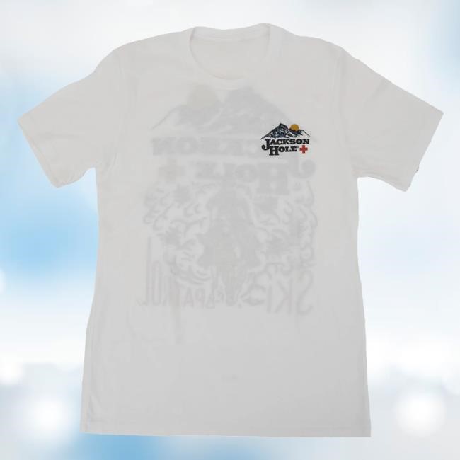 Official Jackson Hole Clothing Shop Store Jackson Hole Cowboy Ski Patrol Long Sleeve Tee Shirt