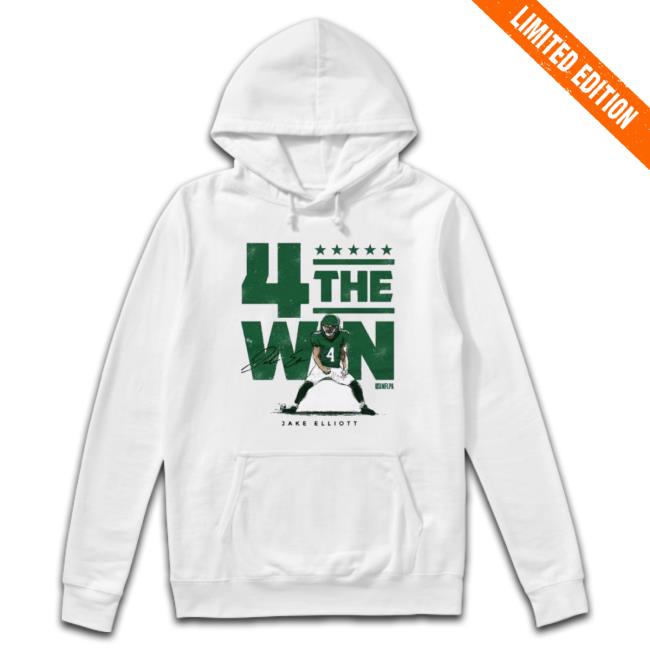 4 The Win Jake Elliott Win G Long Sleeve Shirt 4 The Win Jake Elliott Win G Shirt