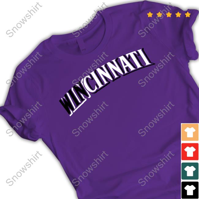 Wincinnati Baseball Tee Wincinnati Baseball Tee Shirt