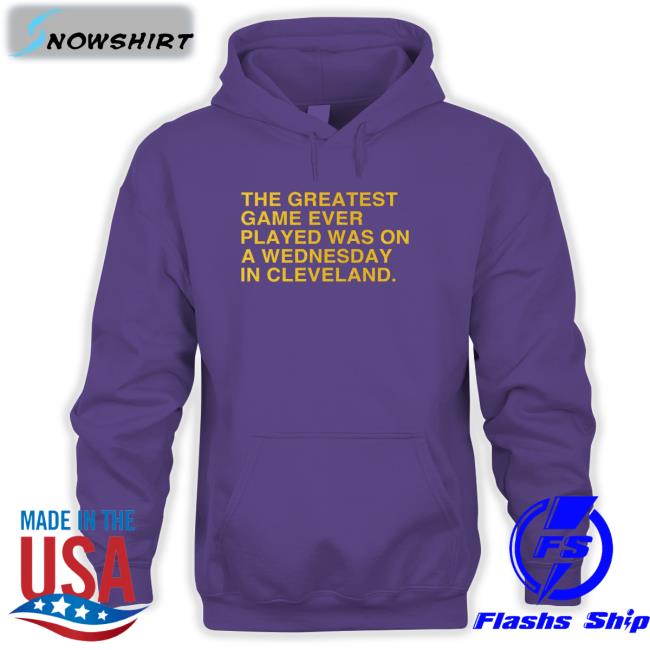 The Greatest Game Ever Played Hoodie