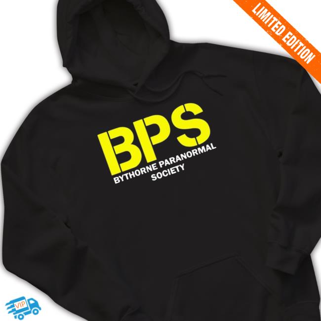 Official Bps Bythorne Paranormal Society Hooded Sweatshirt Official Bps Bythorne Paranormal Society Hoodie