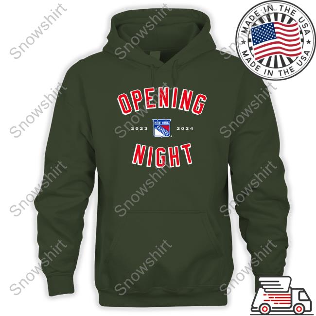 Official Opening Night 2023 2024 T-Shirt Official New York Rangers Opening Night 2023 2024 Shirt