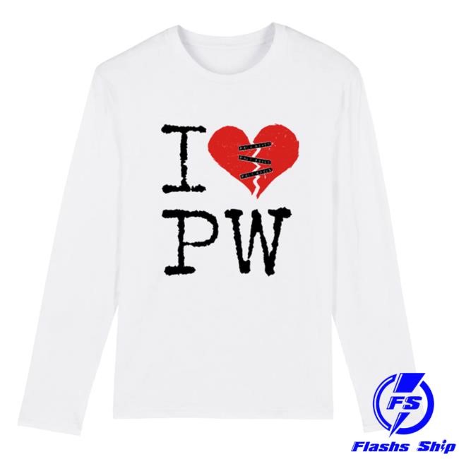 Pale Waves - I Heart PW Long Sleeve Shirt Dirty Hit.