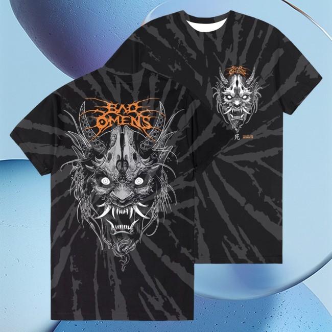 Bad Omen Dethrone Dye New T-Shirt Bad Omen Merch Shop