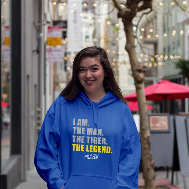 I Am The Man The Tiger The Legend Mizzou Tee Shirt I Am The Man The Tiger The Legend Long Sleeve T Shirt