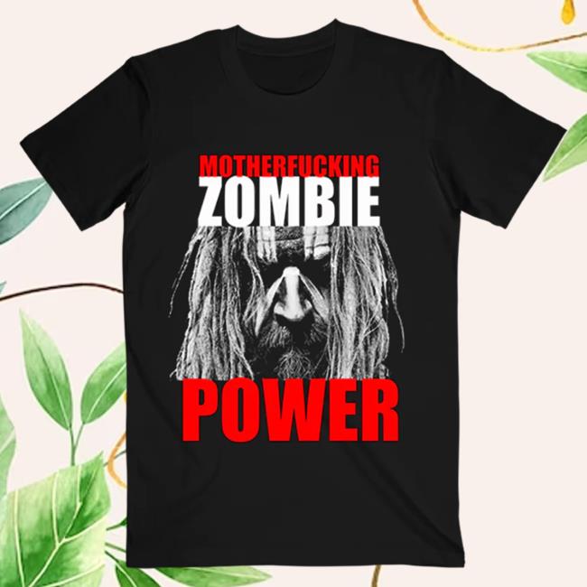 Rob Zombie Zombie Power T Shirt Rob Zombie Merch Shop
