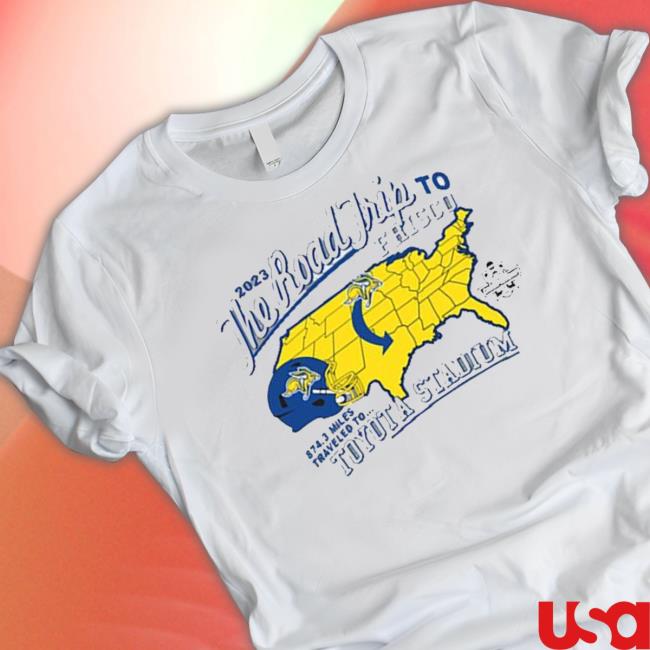 Sdsu Jackrabbits 2023 The Road Trip To Frisco Shirt